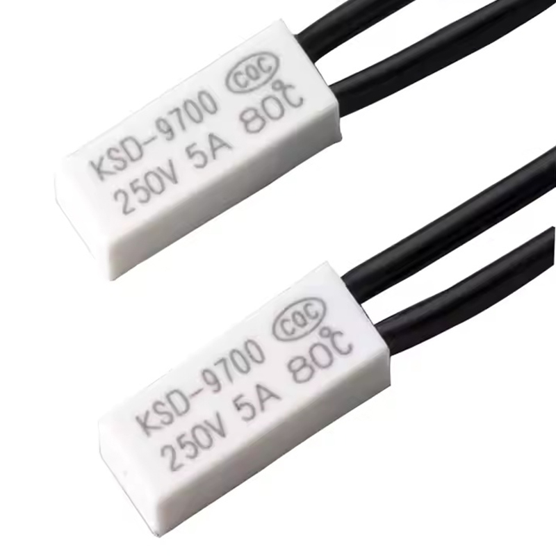KSD9700 Resettable Thermal Switch Thermostat Temperatura ng Tagapagtanggol